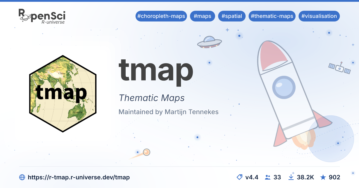 tmap: Thematic Maps